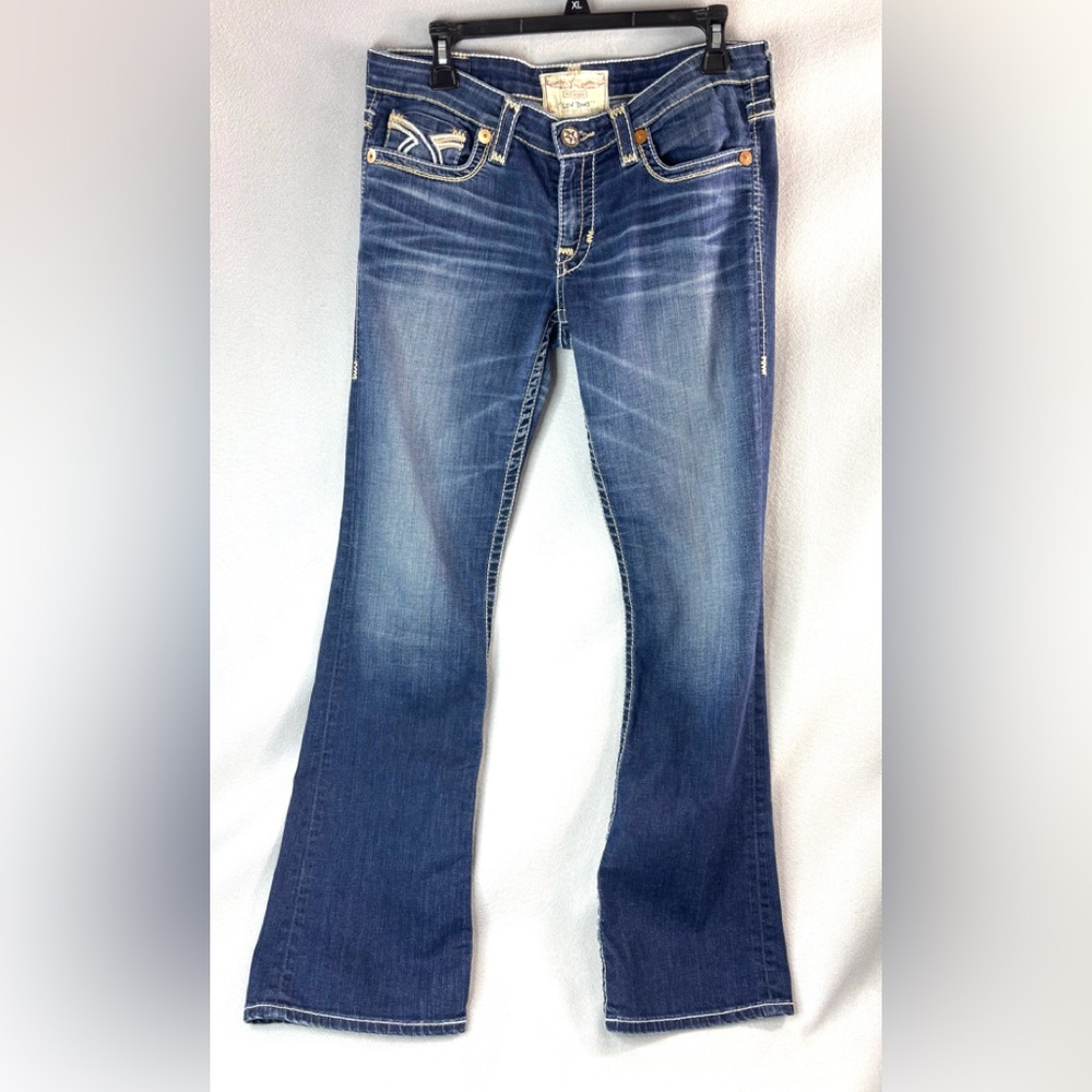 Big Star 34x32 LIV BOOT Accent Stitched Boot Cut Jeans